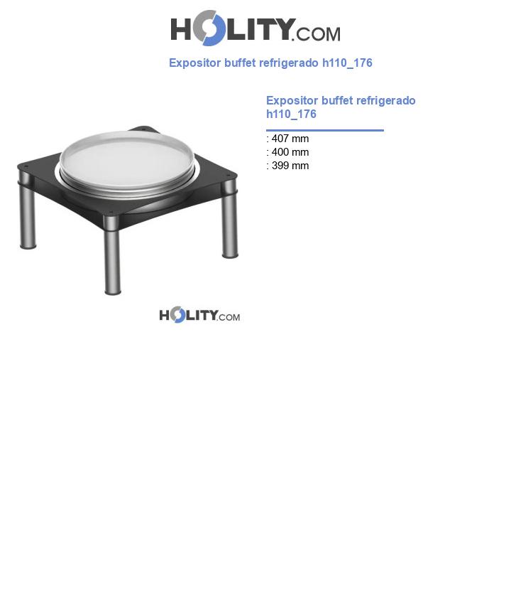 Expositor buffet refrigerado h110_176