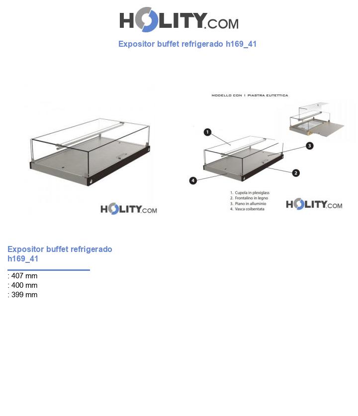 Expositor buffet refrigerado h169_41