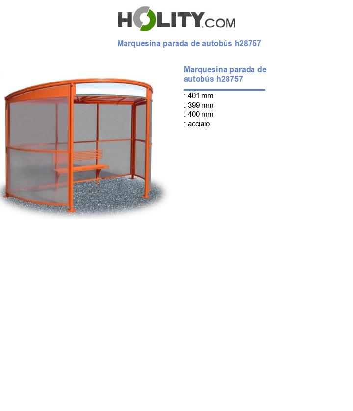 Marquesina parada de autobús h28757